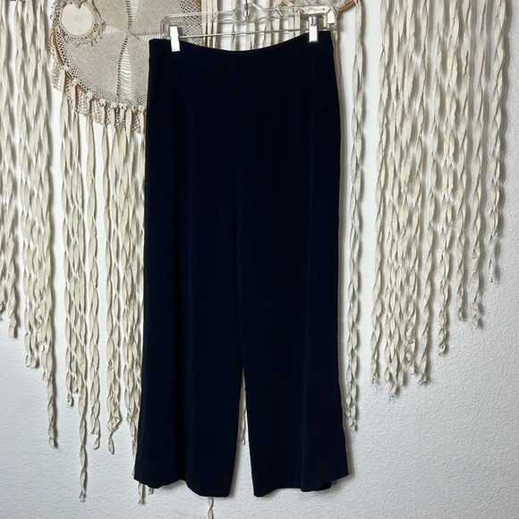 Derek Lam 10 Crosby NWT size 8 Navy Sailor Pant With Silver Detail - Picture 1 of 11